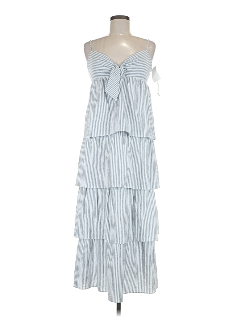 Pre-owned Assorted Brands Casual Dress In Blue