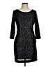 Express Outlet 100% Polyester Stars Black Cocktail Dress Size 8 - photo 1