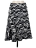 Moth Chevron-herringbone Gray Casual Skirt Size XS - photo 1