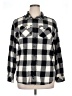 Burnside Checkered-gingham Gray Long Sleeve Button-Down Shirt Size XL - photo 1