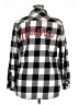 Burnside Checkered-gingham Gray Long Sleeve Button-Down Shirt Size XL - photo 2