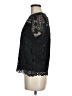 Ellison 100% Polyester Black Short Sleeve Blouse Size M - photo 5