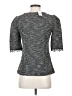 Ann Taylor Gray 3/4 Sleeve Top Size S - photo 2