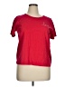 Ella Moss Red Short Sleeve T-Shirt Size XL - photo 1