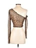 Unbranded Brown Long Sleeve Blouse Size XXS (estimated) - photo 2