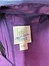 Maralyce Ferree Solid Purple Raincoat Size Sm - Med - photo 6