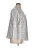 Shein Curve 100% Polyester Gray 3/4 Sleeve Blouse Size 0X - photo 4