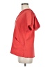 Barbara Lesser 100% Cotton Red Poncho Size M - photo 5