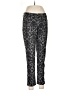 Xhilaration Paisley Black Casual Pants Size M - photo 1