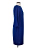 Calvin Klein Solid Blue Cocktail Dress Size 4 - photo 4