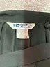 Michele Solid Black Formal Skirt Size 10 - photo 4