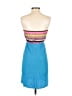 Sacred Threads Color Block Blue Cocktail Dress Size S (estimated) - photo 2