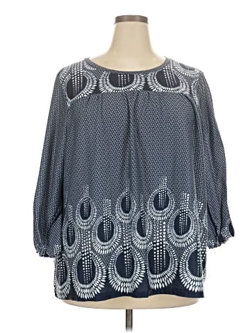 Weekend Suzanne Betro 3/4 Sleeve Blouse (view 1)