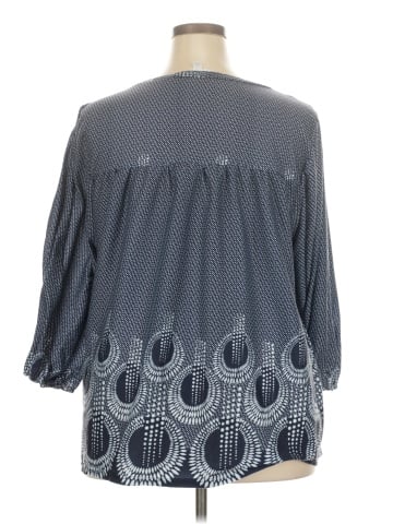 Weekend Suzanne Betro 3/4 Sleeve Blouse (view 2)