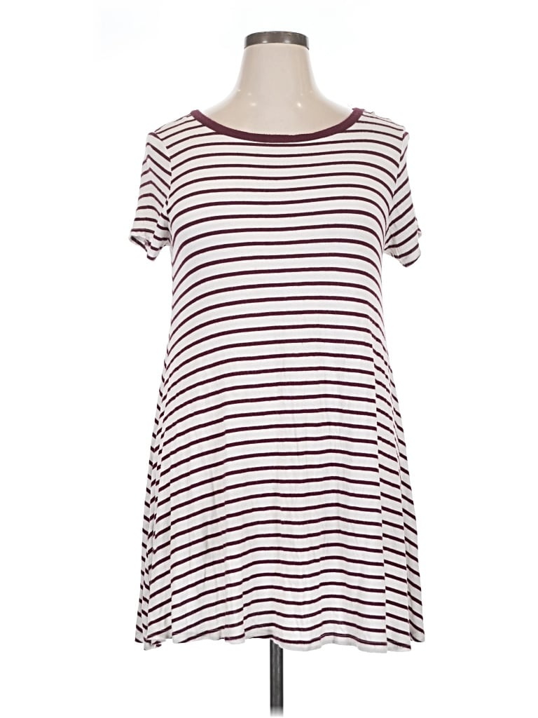 Pre-owned Rue21 Casual Dress In Burgundy