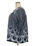 Weekend Suzanne Betro Gray 3/4 Sleeve Blouse Size 2X - photo 5