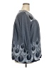 Weekend Suzanne Betro Gray 3/4 Sleeve Blouse Size 2X - photo 4