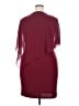 Unbranded Solid Burgundy Cocktail Dress Size XXL - photo 2