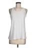 Danskin Now White Silver Sleeveless Top Size M - photo 1
