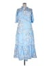 Unbranded 100% Polyester Blue Casual Dress Size 2X - photo 1