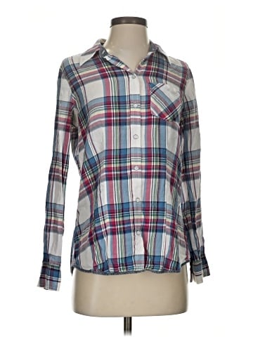 Foxcroft Long Sleeve Button-Down Shirt (view 1)
