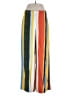 Tory Burch 100% Viscose Stripes Yellow Casual Pants Size 8 - photo 1