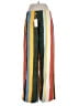 Tory Burch 100% Viscose Stripes Yellow Casual Pants Size 8 - photo 2