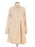 Unbranded 100% Polyester Tan Casual Dress Size M - photo 1