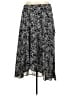 Du Jour Paisley Black Silver Casual Skirt Size 2X - photo 1