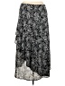 Du Jour Paisley Black Silver Casual Skirt Size 2X - photo 2