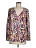 Gibson Latimer 100% Rayon Ivory Long Sleeve Blouse Size M - photo 1
