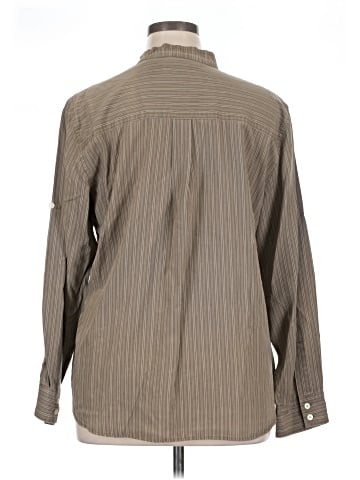 Kate Hill Long Sleeve Button-Down Shirt (view 2)