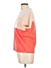 Desigual Color Block Orange Short Sleeve Top Size L - photo 5