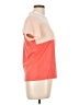 Desigual Color Block Orange Short Sleeve Top Size L - photo 4