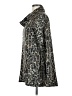 Boho Chic Animal Print Gray Long Sleeve Blouse Size M - photo 5