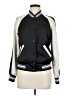 Coach 100% Polyester Color Block Black Track Jacket Size 8 - photo 1