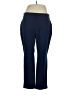 Lands' End Solid Blue Active Pants Size XL - photo 1