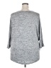 Ultra Teeze Gray 3/4 Sleeve Top Size 2X - photo 2