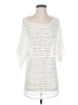 Julio Ivory White 3/4 Sleeve Top Size S - photo 1