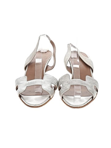 Hermès  Leather Night Slingback Sandals (view 2)