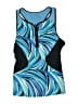 Assorted Brands Graphic Blue One Piece Swimsuit Size S - photo 1