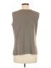 MING WANG Gray Sleeveless Top Size M - photo 2