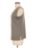 MING WANG Gray Sleeveless Top Size M - photo 5