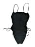 Unbranded Solid Black One Piece Swimsuit Size XXS (estimated) - photo 1