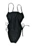 Unbranded Solid Black One Piece Swimsuit Size XXS (estimated) - photo 2