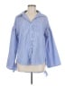 Unbranded Stripes Blue 3/4 Sleeve Blouse Size 6 (estimated) - photo 1