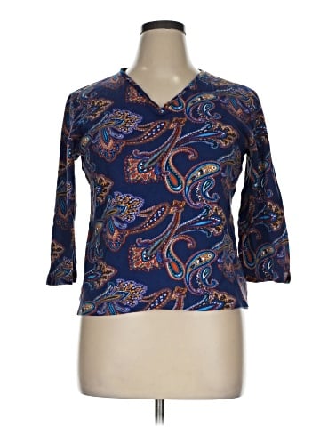 Anne Klein 3/4 Sleeve Blouse (view 1)