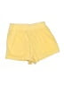 iris Solid Yellow Athletic Shorts Size S - photo 2