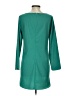 Buddy Love 100% Polyester Solid Green Casual Dress Size S - photo 2