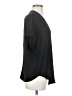 Lush 100% Polyester Black Short Sleeve Blouse Size S - photo 4